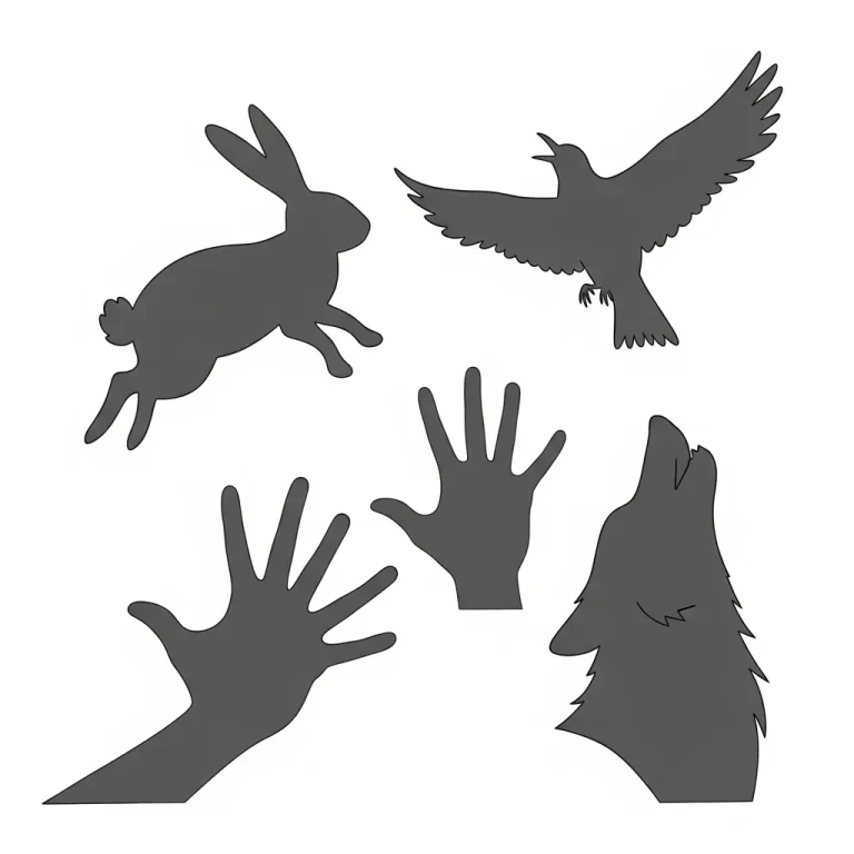 Shadow Coloring Page – Mystery and Adventure for Kids
