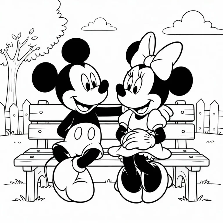Mickey Mouse Coloring Fun – Printable Sheets for Kids and Disney Fans