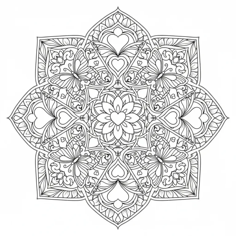Mandala Coloring Pages – Stunning, Stress-Relieving Designs That Instantly Calm Your Mind