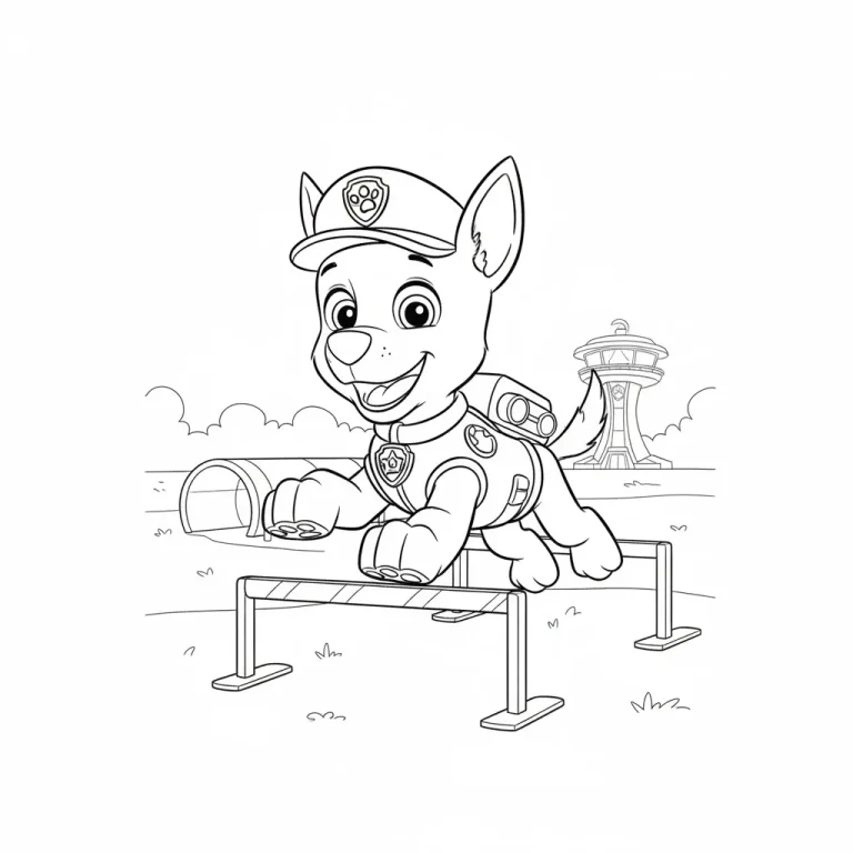 Paw Patrol Team Coloring Pages – Heroic Fun for Kids