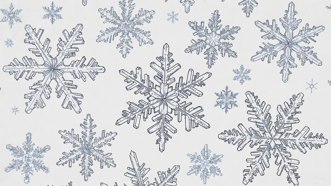 Snowflake Coloring Page
